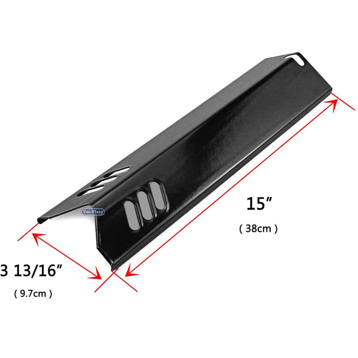 Grill Heat Plates Kit fits Phoenix KS10004 Grills, 4 Pcs 15 X 3 13/16''