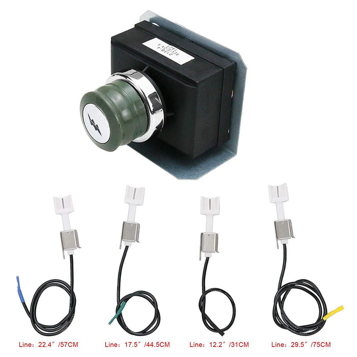Weber 7629 Grill Igniters Replacement with Front Mounted Control Panel