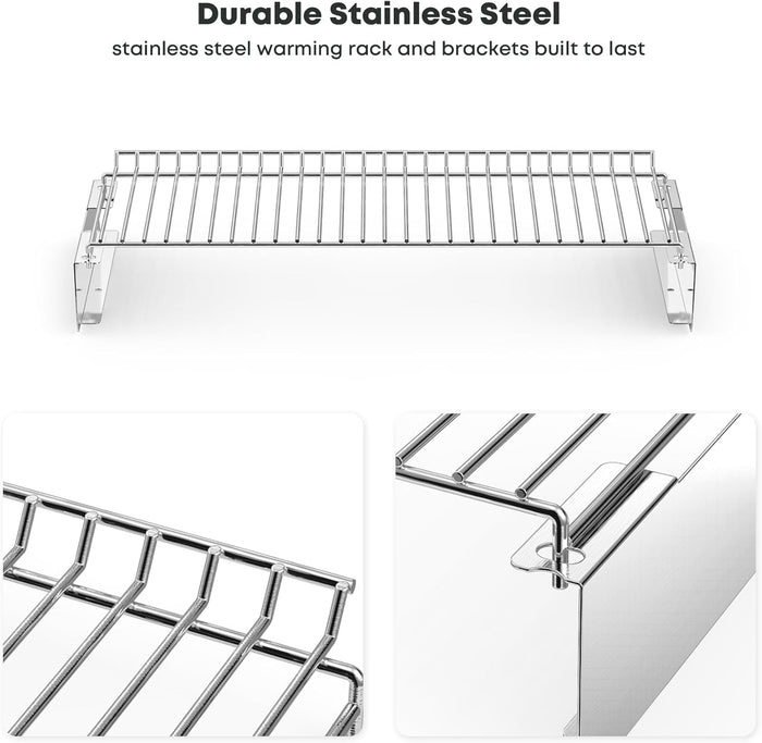 Grill Rack for Traeger Pro Series 22 TFB57PUB, TFB57PZB, TFB57PZBO, TFB57QPF Pellet Smokers, BBQ Replacement Parts