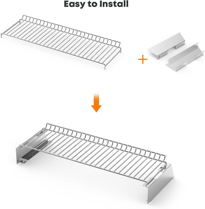 Grill Rack for Traeger Pro Series 22 TFB57PUB, TFB57PZB, TFB57PZBO, TFB57QPF Pellet Smokers, BBQ Replacement Parts
