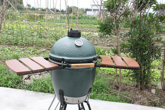 Grill Side HDPE Shelves for Large Big Green Egg, Big Green Egg Accessories, 3 Shelves Slats