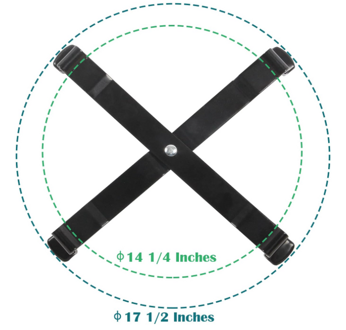 Grill Stand for Large Big Green Egg, Large Size BGE, Table Nest Stand for Kamado Grill