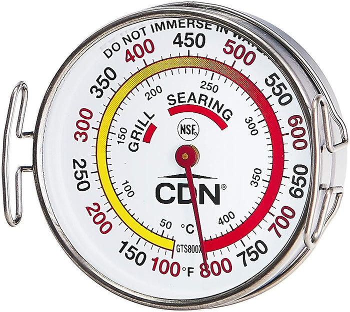 Grill Surface Thermometer for all Indoor & Outdoor Barbecue Grills
