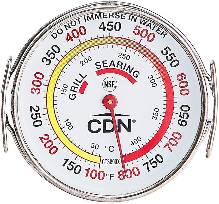 Grill Surface Thermometer for all Indoor & Outdoor Barbecue Grills