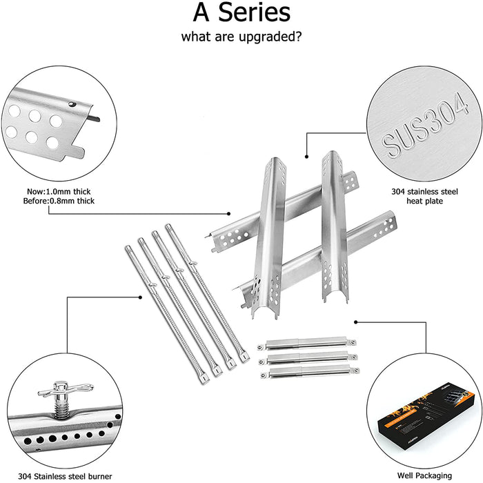 Grills Repair Kit for Char-broil Performance 475 4 Burner 463376017P1, 463377217, 466335517 Gas Grill