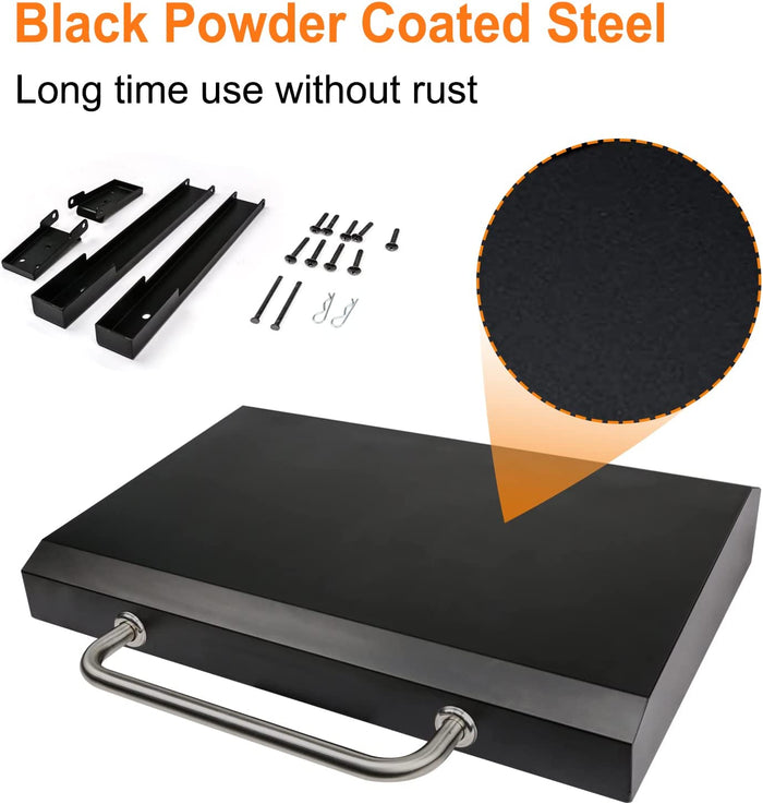 Hard Cover Hood Lid for Camp Chef FTG600 Flat Table Top Griddles