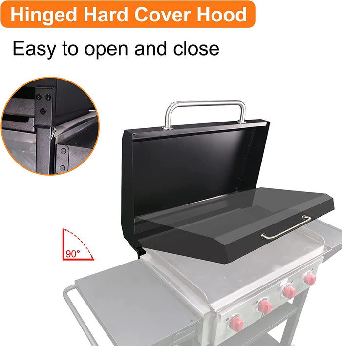 Hard Cover Hood Lid for Camp Chef FTG600 Flat Table Top Griddles
