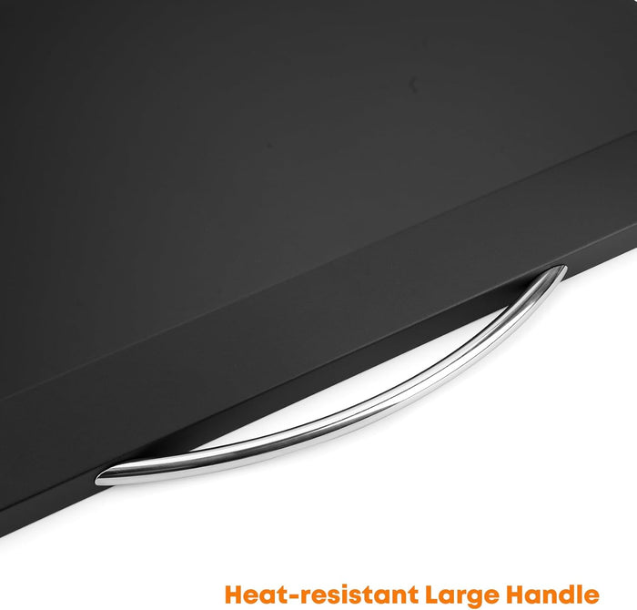 Hard Cover Hood Lid for Royal Gourmet GB4001 36 Inch 4 Burner Gas Griddle, Hard Top Lid with Handle