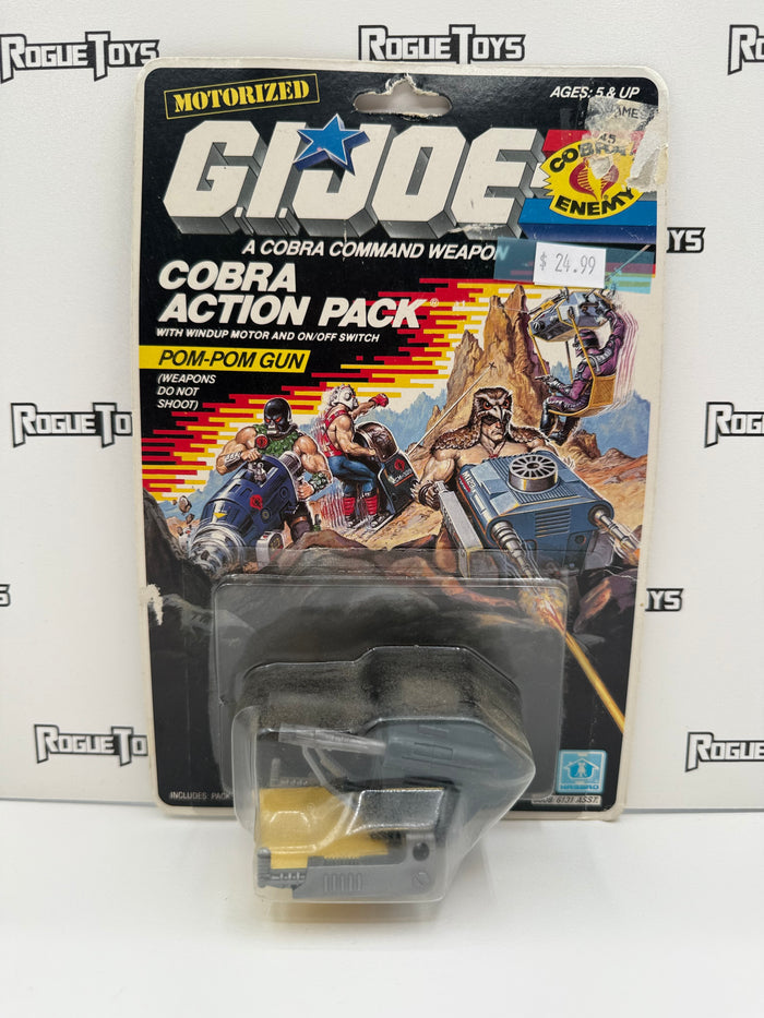 Hasbro G.I. Joe Motorized Cobra Action Pack Pom-Pom Gun