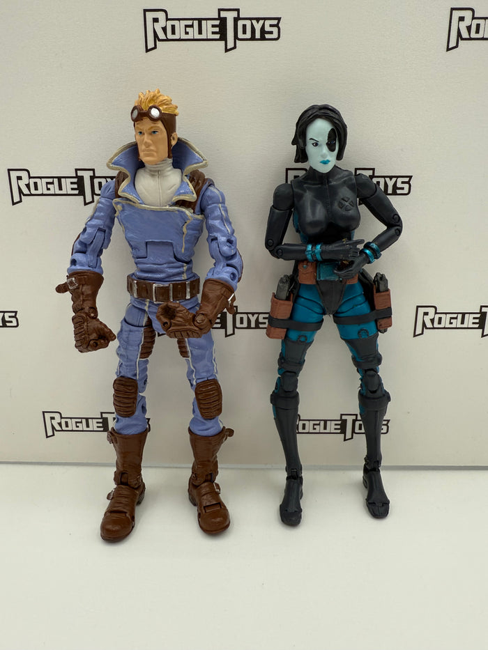 Hasbro Marvel Legends 2-Pack Cannonball & Domino