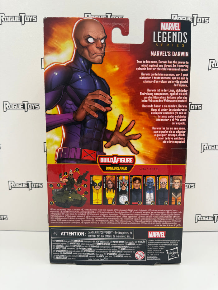 Hasbro Marvel Legends Bonebreaker BAF Wave X-Men Marvel’s Darwin