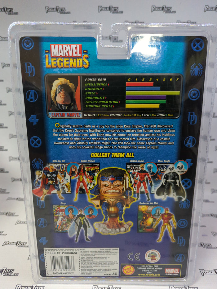 Hasbro Marvel Legends Captain Marvel (Modok Series)
