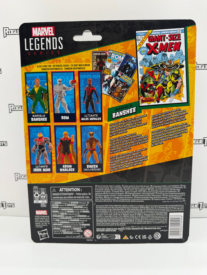 Hasbro Marvel Legends Giant-Size X-Men Marvel’s Banshee w/ Comic Accessory