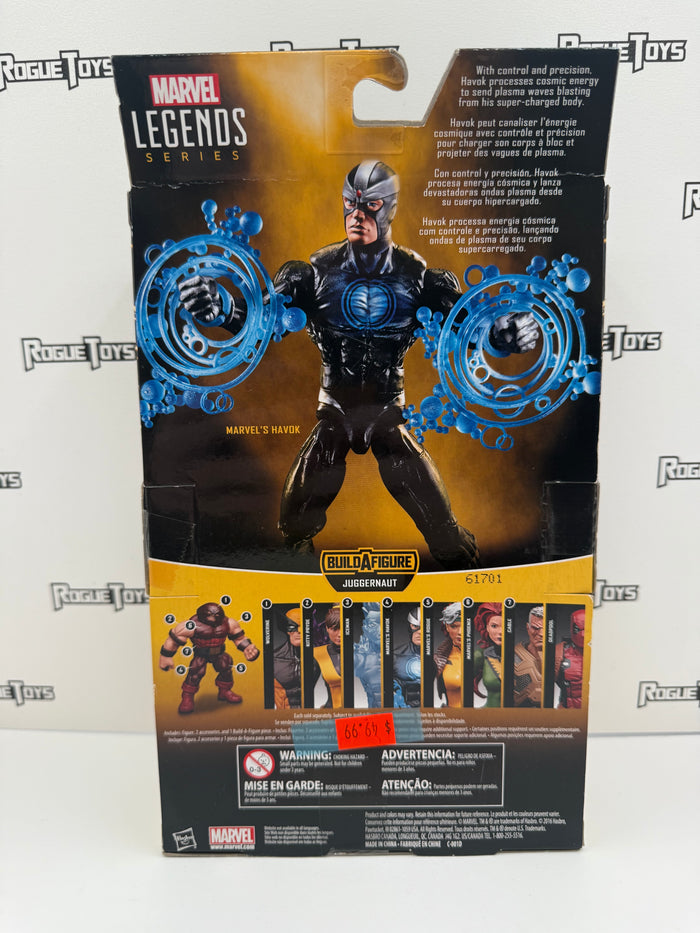 Hasbro Marvel Legends Juggernaut BAF Series X-Men Marvel’s Havok