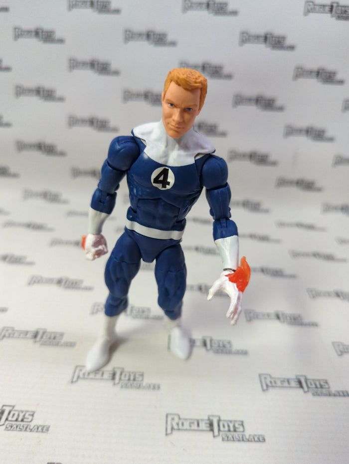 Hasbro Marvel Legends Series Fantastic Four Retro Card Johnny Storm