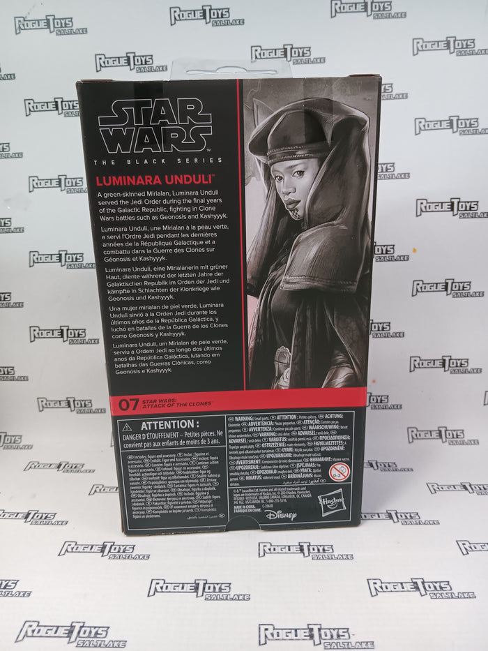 Hasbro Star Wars Black Series Luminara Unduli