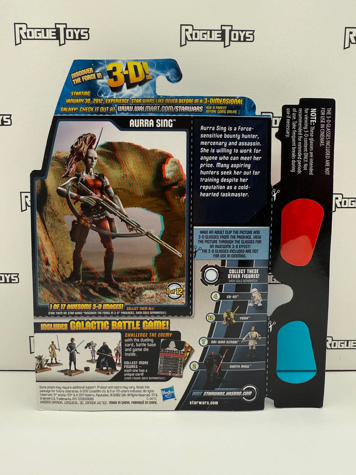 Hasbro Star Wars Discover the Force in 3D Aurra Sing