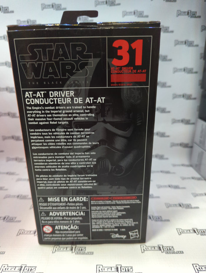 Hasbro Star Wars The Black Series  AT-AT Driver