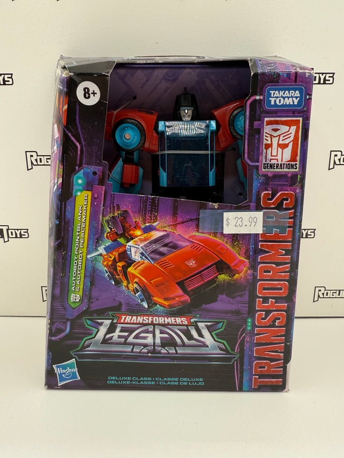 Hasbro Transformers Legacy Deluxe Class Autobot Pointblank & Autobot Peacemaker