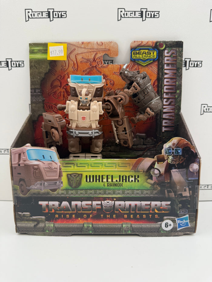 Hasbro Transformers Rise of the Beasts Beast Alliance Wheeljack & Rhinox