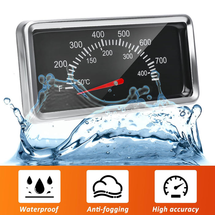 Heat Indicator Grill Thermometer for Nexgrill 720-0830, 720-0864, 720-0882, 720-0888, 720-0898, 720-0896, 720-0958 Grills