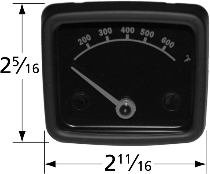 Heat Indicator Temperature Gauge Thermometer fits for Mr. Steak MS-3B, MS-4B, MS-5B Series Grills