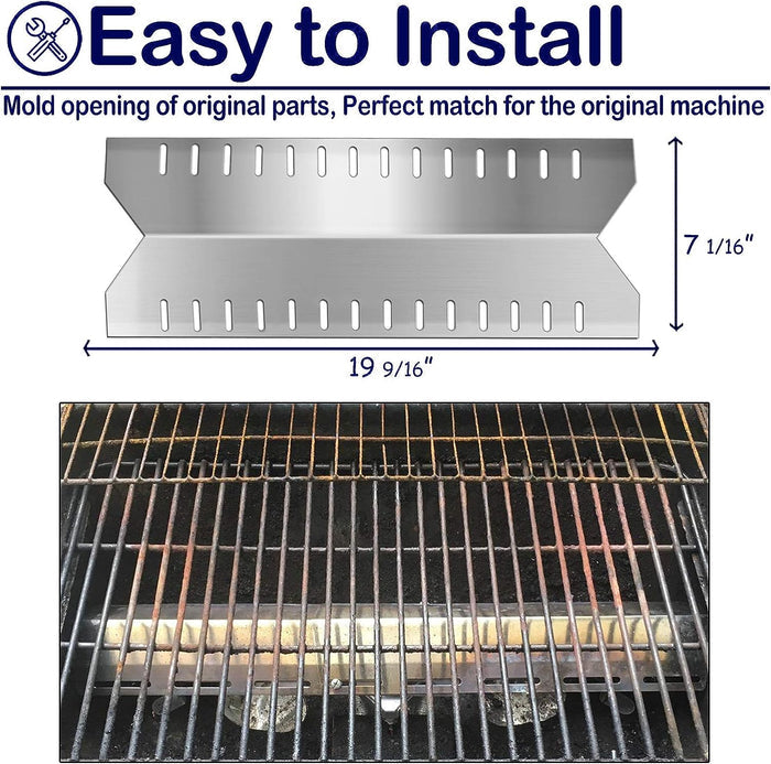 Heat Plate 19 9/16" x 7 1/16" for Broil-Mate 24025BMT, 30030BMT, 7301-14 Gas Grills