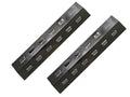 Heat Plates 2PC Kit for Master Chef G20501, G20715, G20716, G20717, G20718, G30505, G30531, G30545 Gas Grills