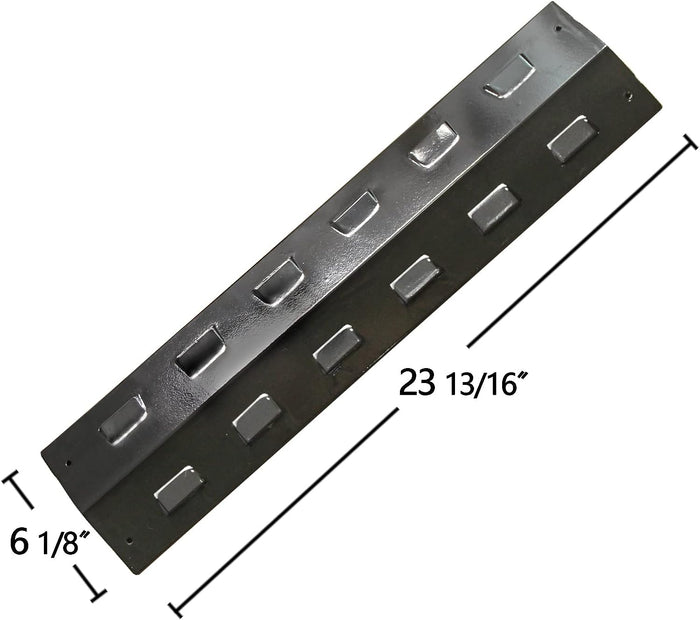 Heat Plates 2PC Kit for Master Chef G20501, G20715, G20716, G20717, G20718, G30505, G30531, G30545 Gas Grills