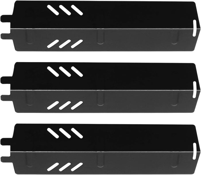 Heat Plates 3 Pcs Kit fits Backyard Grill GBC1429W, GBC1503, GBC1703W, GBC1303W etc, 13 1/16" x 3 5/8"