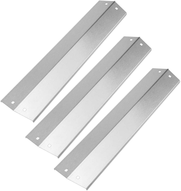 Heat Plates 3Pcs fits King Griller 3008, 5252 Grill, Stainless Steel Replacement Parts