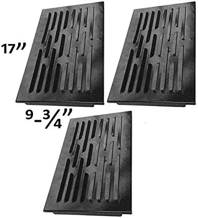 Heat Plates 3Pcs Kit for Grand Cafe 1000, 2000, 3000, GC-1000, GC-2000, GC-3000 Grills
