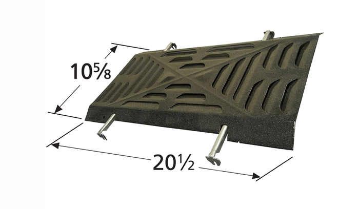 Heat Plates fits for Arkla D5272, E5249, EGA-30S, GA-30C, GB30C, GBH-27C, R4041, R5272 Gas Grills