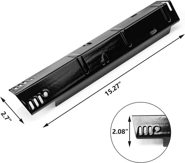 Grill Heat Plates for Dyna-Glo DGH485CRP,DGH485CRP-D, DGH474CRP Gas Grills, 15 1/8 x 4 pcs kit