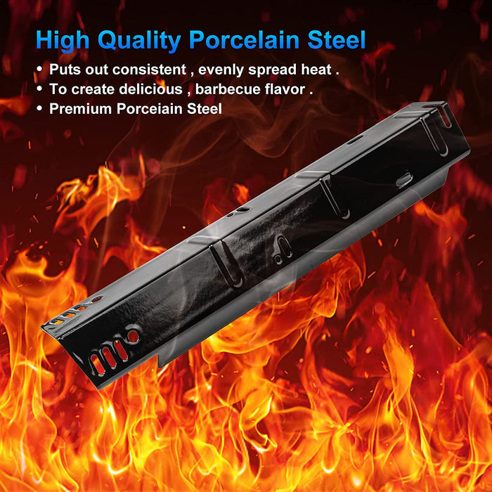 Grill Heat Plates for Dyna-Glo DGH485CRP,DGH485CRP-D, DGH474CRP Gas Grills, 15 1/8 x 4 pcs kit