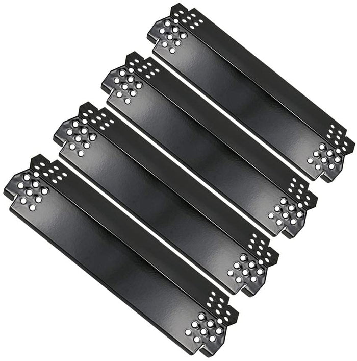 Heat Plates for Nexgrill 720-0830H, Porcelain Steel 4 Pcs Heat Tents Grill Parts
