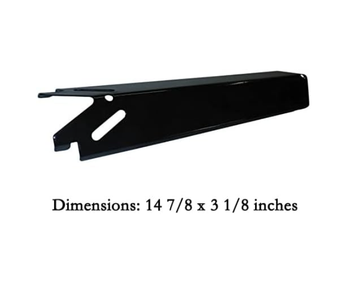 Heat Plates Replacement for Brinkmann 810-4221-S, 810-6420-S Grills, 4 Pack 14 7/8 inches Porcelain Steel