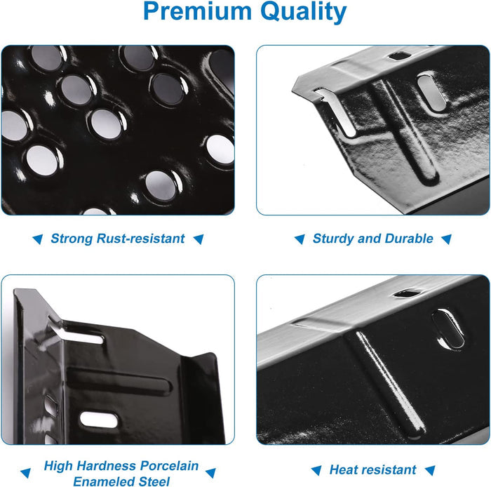 Heat Plates Shields Kit for Dyna-Glo DGH485CRP, DGH474CRP etc Gas Grills