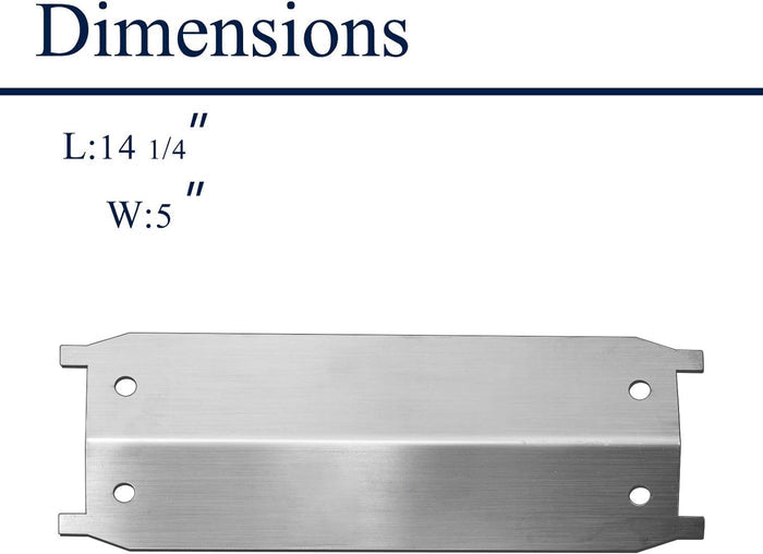 Heat Shield For Brinkmann 810-9213-S, 810-9311-S, 810-9211-S, 810-9212-S Gas Grill Models
