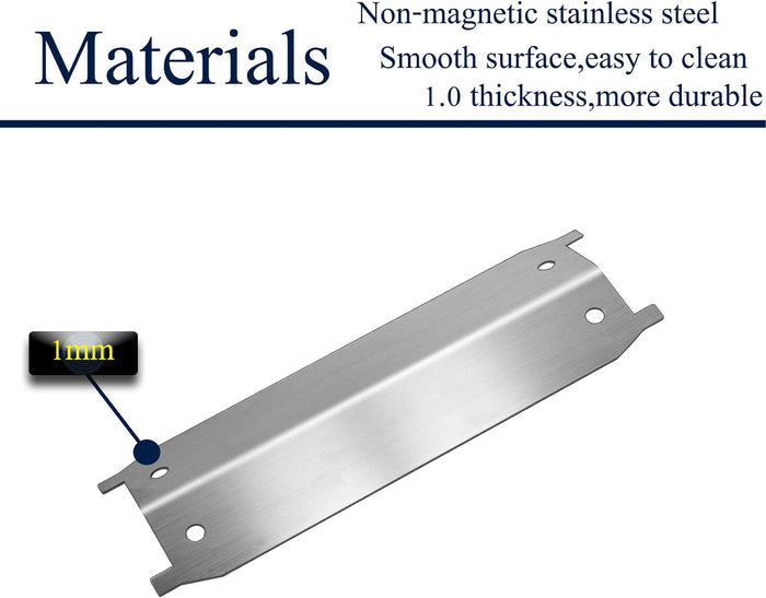 Heat Shield For Brinkmann 810-9213-S, 810-9311-S, 810-9211-S, 810-9212-S Gas Grill Models