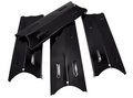 Heat Tent Heat Plates for Master Forge BG179A BG1793B-A BG1793B-A BG1795BAL, BG179A, Flame Tamer 4-Pack