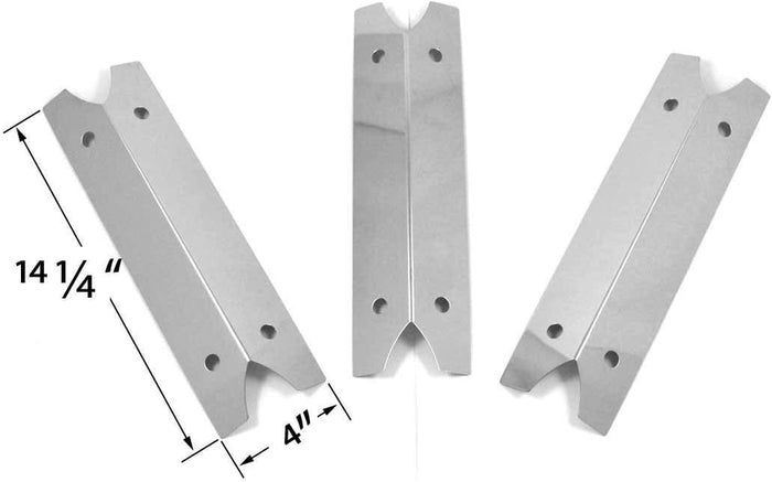 Heat Tent Plates 3Pcs Kit for Smoke Hollow 47180T, 47183T, 7000CGS Gas Grills