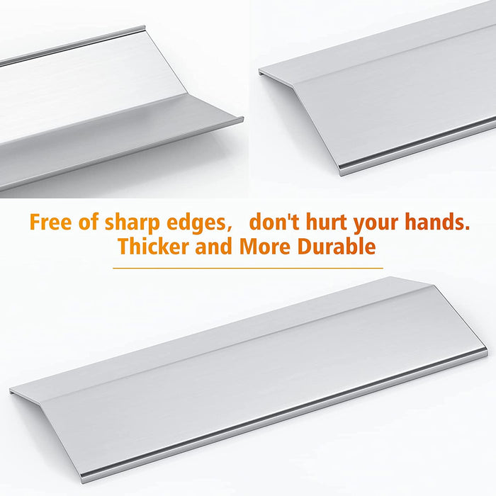 Heat Tent Plates for Nexgrill 820-0033, 820-0015, 820-0007, Cuisinart CGG-608 Portable Gas Grills