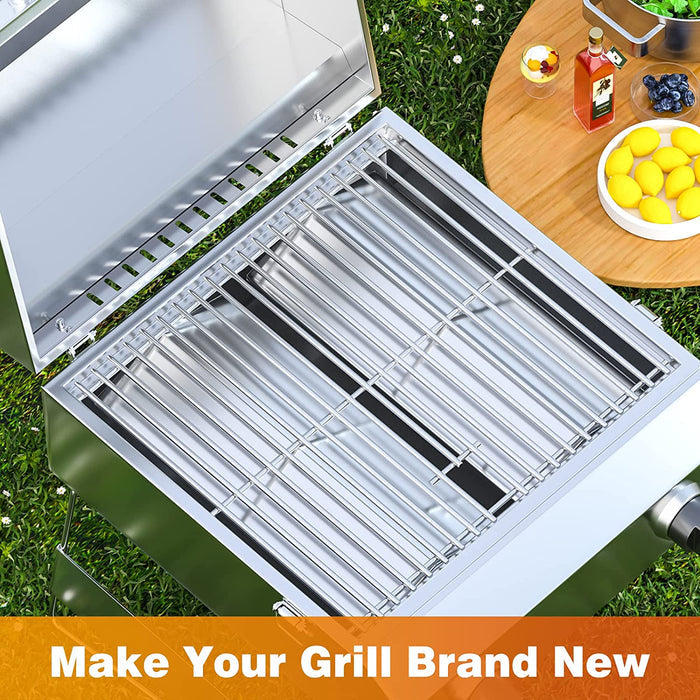 Heat Tent Plates for Nexgrill 820-0033, 820-0015, 820-0007, Cuisinart CGG-608 Portable Gas Grills
