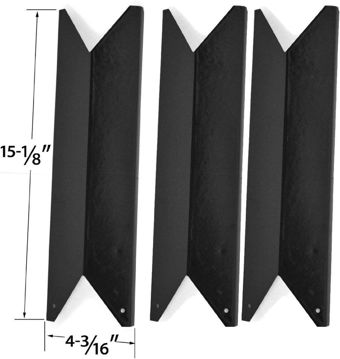 Heat Tent Shield Plates fits Kenmore 122.16119, 122.16129, 720-0341, 720-0549 Gas Grills