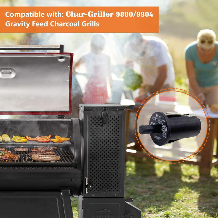 Hopper Lid Door Switch fits for Char-Griller 9800 and 9804 Gravity Fed 980 Series Charcoal Grills
