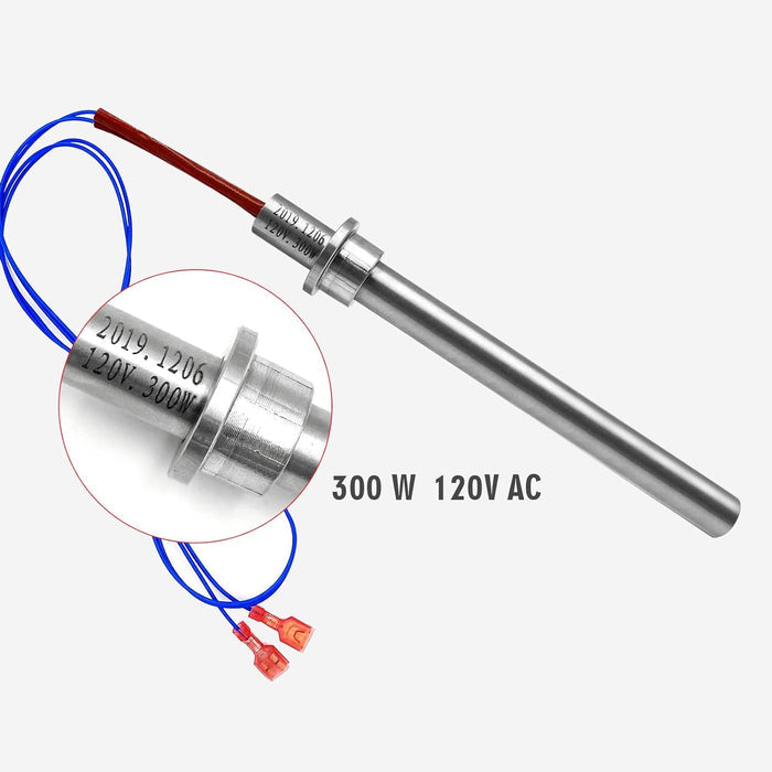 Hot Rod Igniter for Kozi Pellet Stoves, 300W 120V Replacement Part EC2-HA-120-AMP