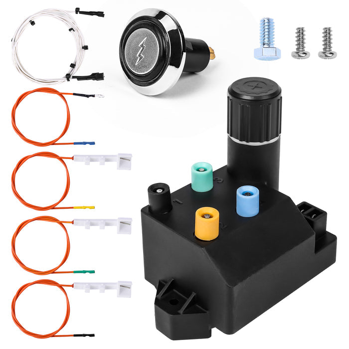 Igniter Kit 66504 for Weber Genesis II LX E/S 340 3 Burner Gas BBQ Grills, Grill Replacement Parts