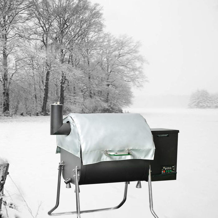 Insulation Blanket for Green Mountain Grill Davy Crockett Wood Pellet Smoker Grills