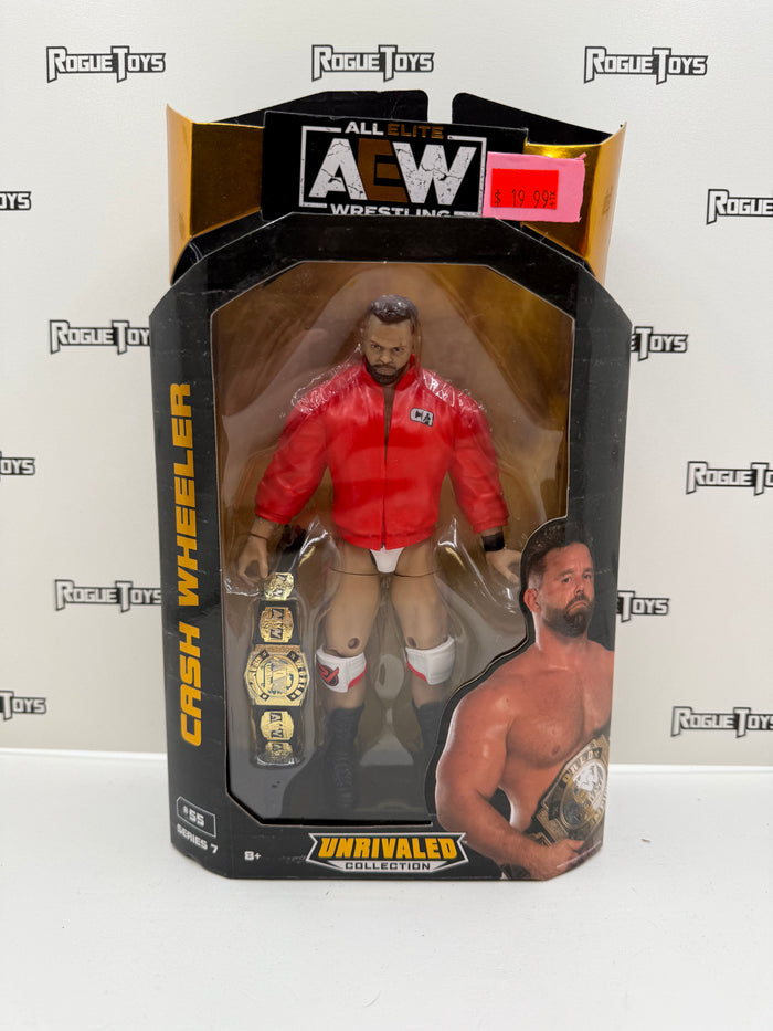 Jazwares AEW Unrivaled Collection Series 7 Cash Wheeler #55